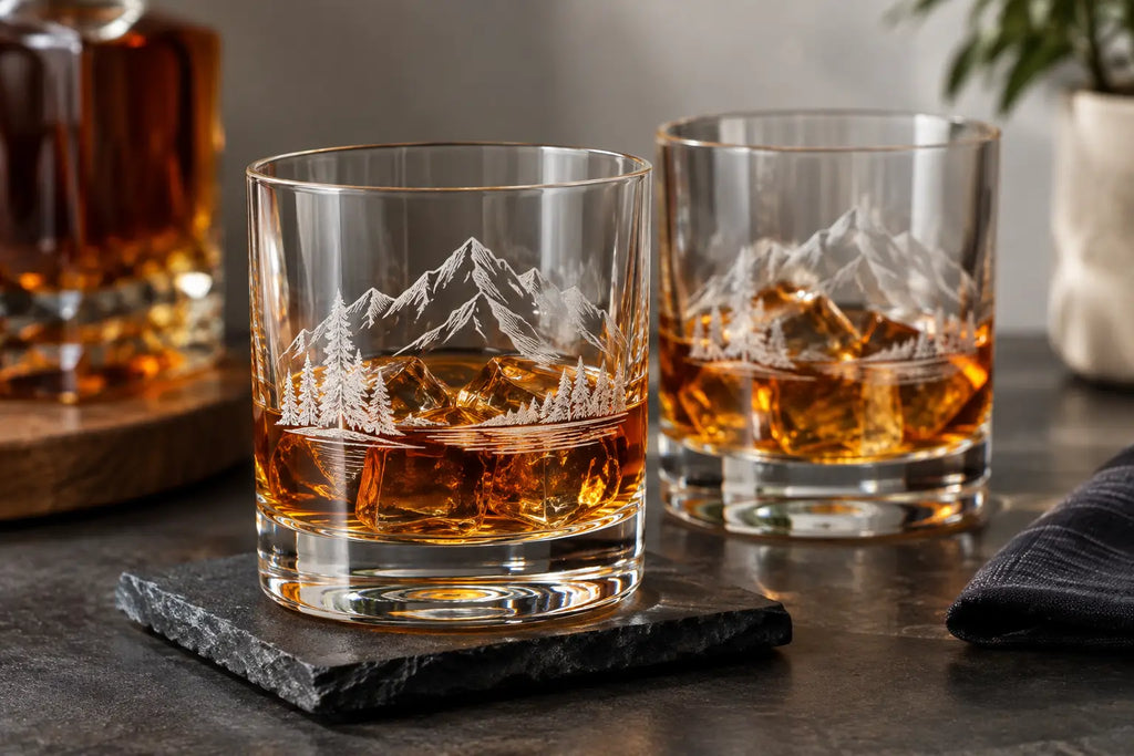 Custom Engraved Whiskey Glasses That Last