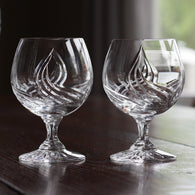 Celtic Flame Stemmed Whiskey Glasses