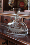 Viking Ship Arch Decanter
