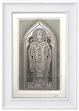 Saint Patrick— Framed Hand-Carved Fine Art Glass