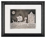 Viking Ship: The Arrival — Framed 16 x 20