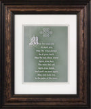 Irish Blessing — Framed Hand-Carved Fine Art Glass