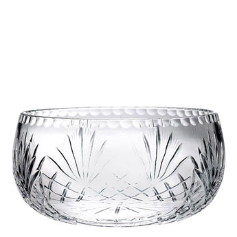 Customizable 10" Crystal Centerpiece Bowl