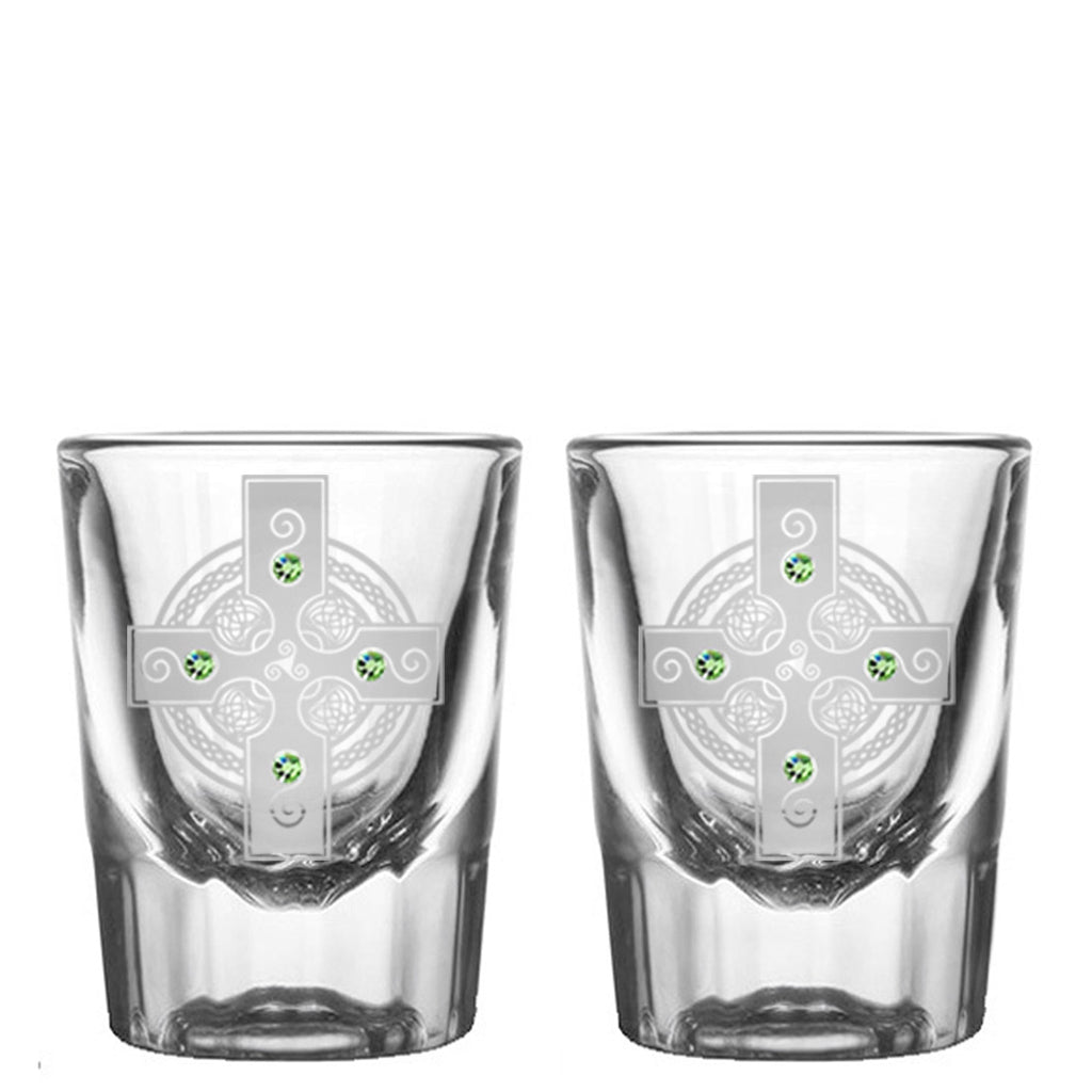 Celtic Flame Highball Glasses – Healy Glass Artistry