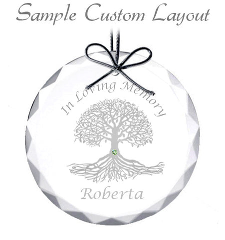 Custom Memorial Ornament