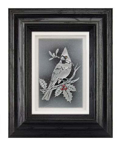 The Cardinal — Framed 5 x 7