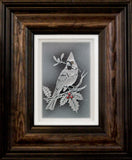 The Cardinal — Framed 5 x 7