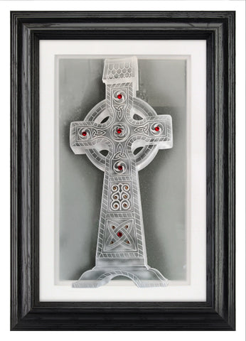cashel cross framed 11 x 17