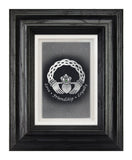 Celtic Claddagh — Framed Hand-Carved Fine Art Glass