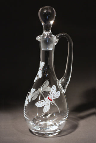 Dragonfly Claret Wine Decanter