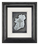 The Cross Over Ireland — Framed Hand-Carved Fine Art Glass
