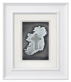 The Cross Over Ireland — Framed Hand-Carved Fine Art Glass