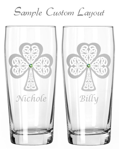 Pint Glass - Healy Signature Collection – Healy Glass Artistry