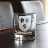 Family Crest Whiskey Glasses