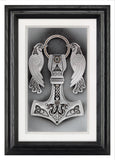 Viking Hammer — Framed 11 x 17