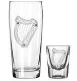 The Harp Pint & Shot Glass Set