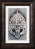 Viking Helmet — Framed 11 x 17