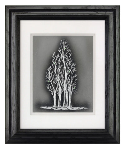 The Tree of Hope — Framed Hand-Carved Fine Art Glass