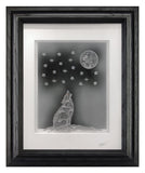 Howling Wolf — Framed 11 x 14