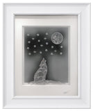 Howling Wolf — Framed 11 x 14