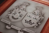Wedding Crest — Framed 11 x 14