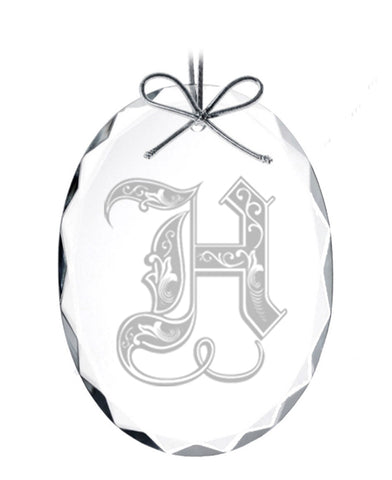 Regal Initial Ornament