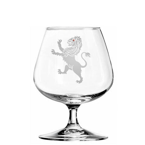 Rampant Lion Brandy Glasses