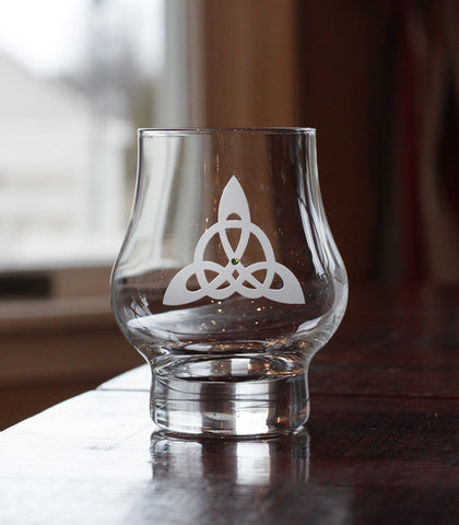 Trinity Knot Modern Whiskey Glasses