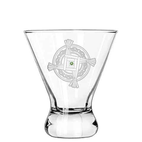 St. Brigid's Cross Modern Cocktail Glasses