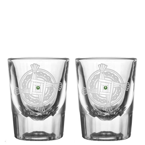 St. Brigid's Cross Shot Glasses