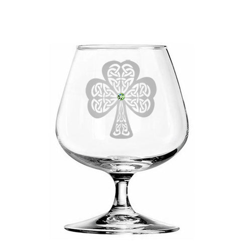 Shamrock Brandy Glasses