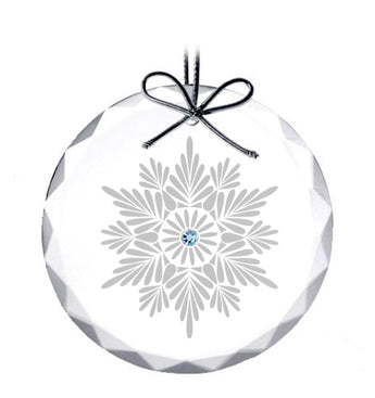 Shimmering Snowflake Ornament