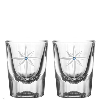 Bethlehem Star Shot Glasses
