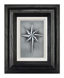The Star of Bethlehem — Framed Hand-Carved Fine Art Glass