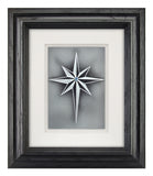 The Star of Bethlehem — Framed Hand-Carved Fine Art Glass