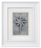 The Star of Bethlehem — Framed Hand-Carved Fine Art Glass
