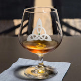 Trinity Knot Brandy Glasses