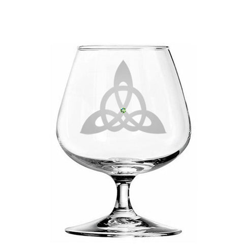 Trinity Knot Brandy Glasses