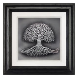 Tree of Life with Custom Initials — Framed 12 x 12