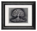 Tree of Life — Framed Hand-Carved Fine Art Glass