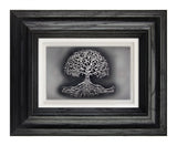 Tree of Life — Framed Hand-Carved Fine Art Glass