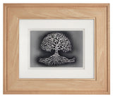 Tree of Life — Framed Hand-Carved Fine Art Glass