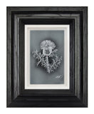Thistle — Framed Hand-Carved Fine Art Glass