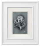Thistle — Framed Hand-Carved Fine Art Glass