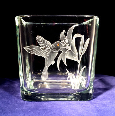 Hummingbird Large Votive