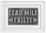 Irish Welcome Pub Sign — Framed 11 x 17