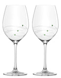 Windswept Red Wine Glasses