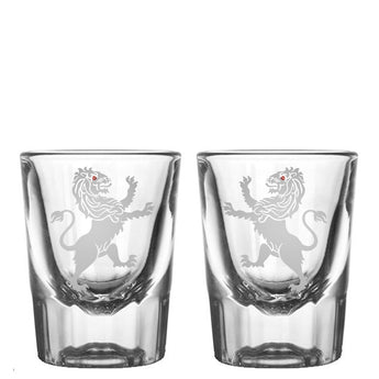 Rampant Lion Shot Glasses