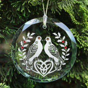 Two Turtle Doves Ornament