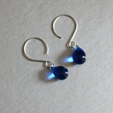 Celtic Elegance - Blue Teardrop Earrings